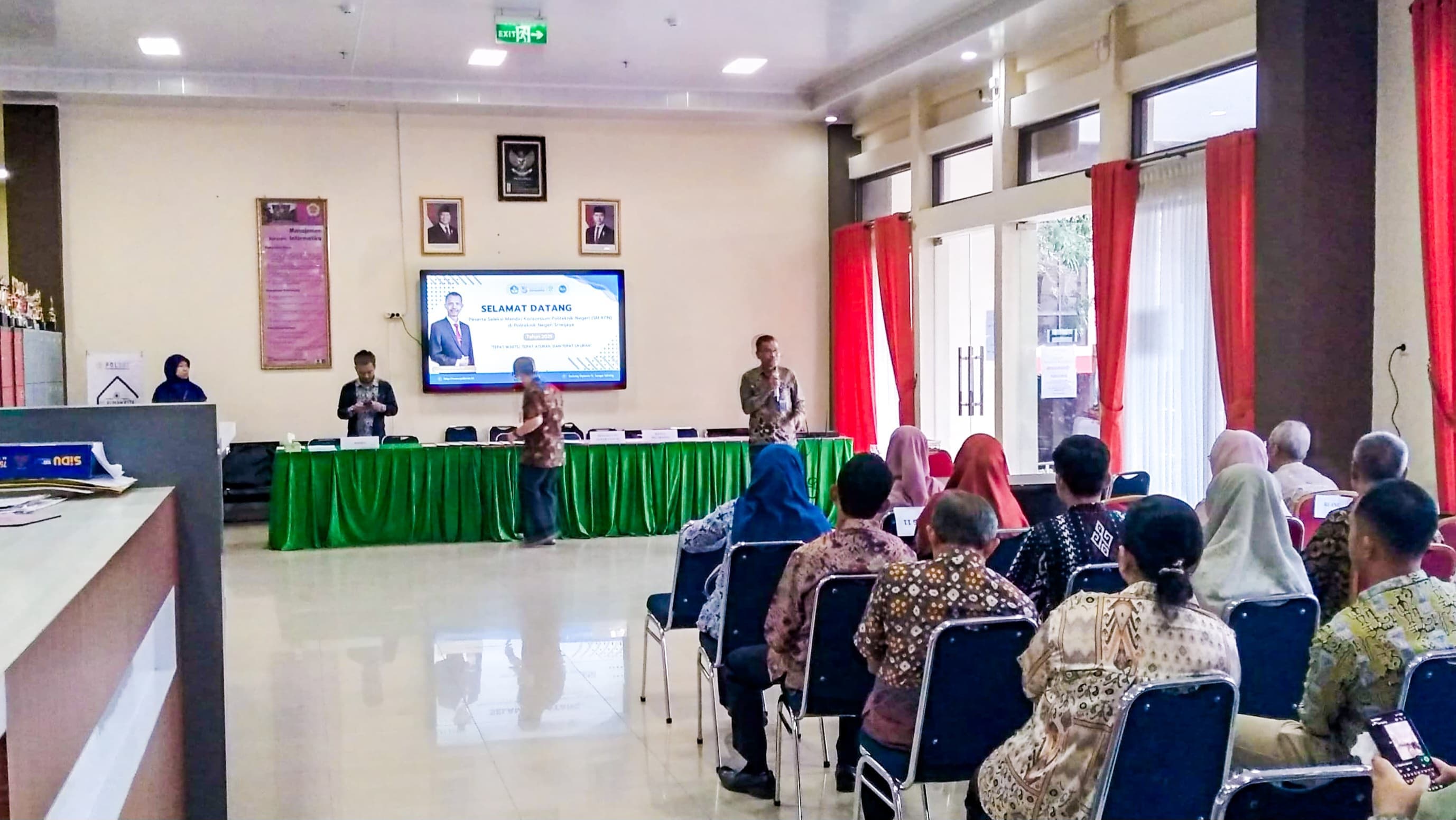 Ujian Seleksi Mandiri Berbasis SM-KPN 2025 di Jurusan Manajemen Informatika