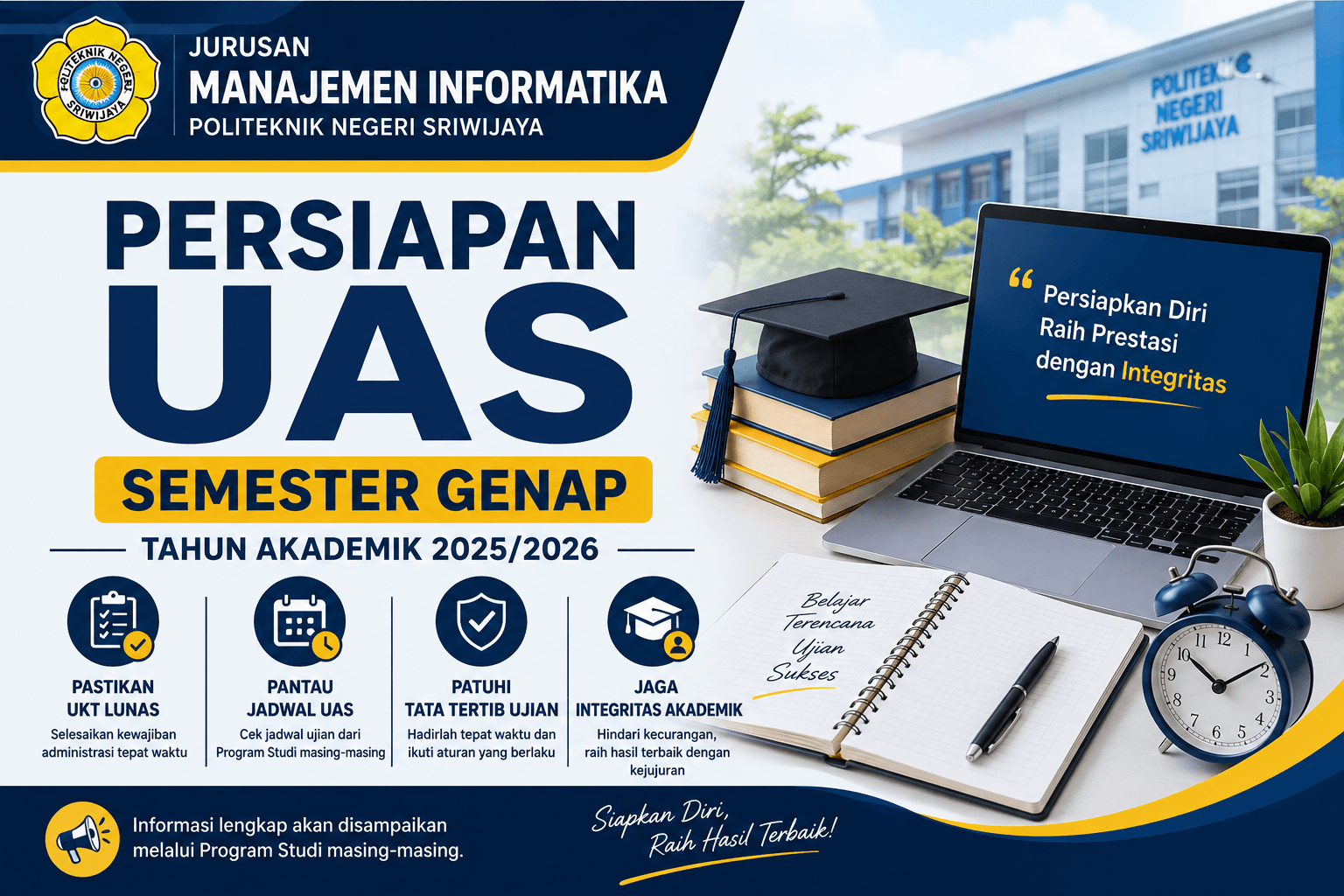 Ujian Akhir Semester (UAS) Genap TA 2025/2026